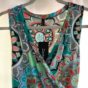 Zattcas women's Bohemian printed maxi dress